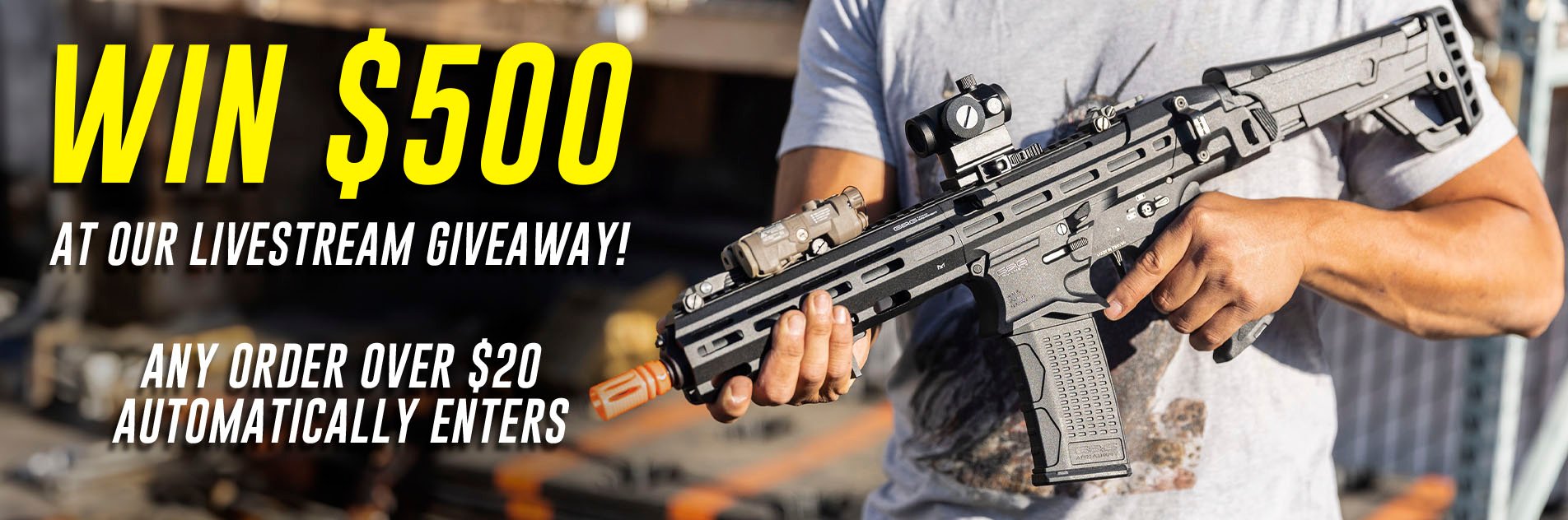 Airsoft Guns Giveaway