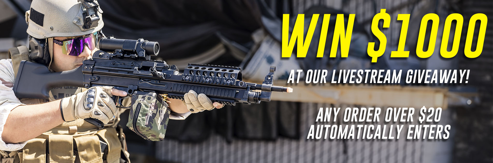 Airsoft Guns Giveaway