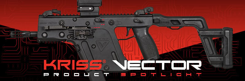 Krytac Kriss Vector SMG AEG Airsoft Gun Spotlight