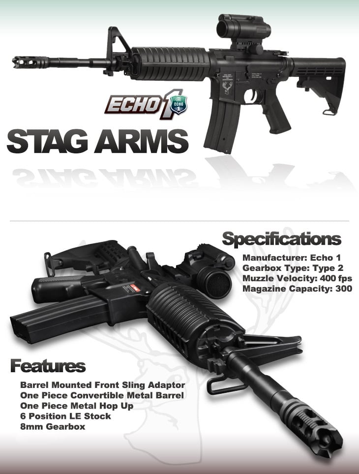 ECHO 1 Full Metal STAG-15 Carbine