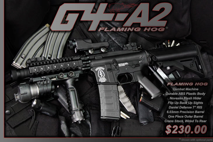 Airsoft GI G4-A2 Flaming Hog