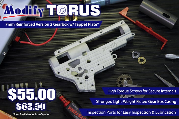 Modify TORUS Version 2 Gearbox