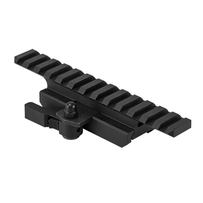 NcSTAR Gen2 M4 " Picatinny Rail Riser Mount w/ Locking Quick Release Mount ( Black )