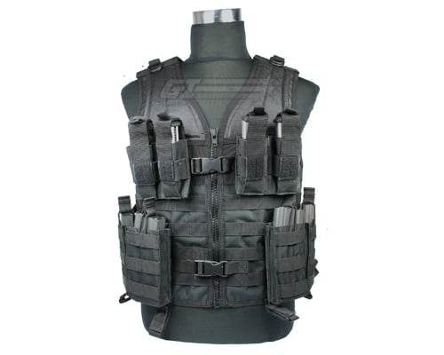 Condor Outdoor MOLLE Tactical Vest ( Black )