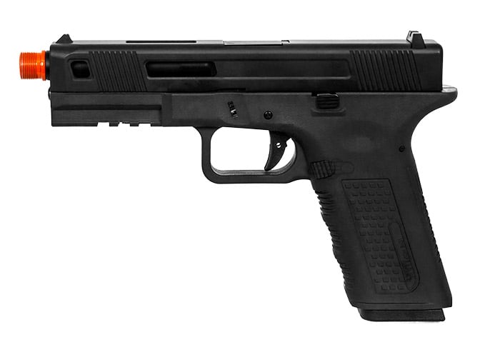 Echo 1 Lone Wolf Timberwolf Xtreme Gas Blow Back Pistol Airsoft Gun (Black)
