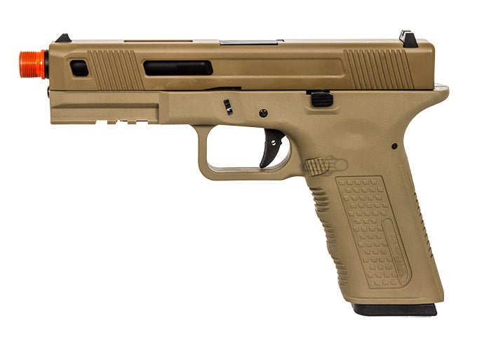 Echo 1 Lone Wolf Timberwolf Xtreme Gas Blow Back Pistol Airsoft Gun (Tan)
