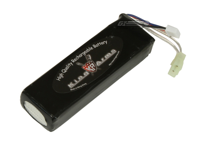 King Arms 11.1v 2000mAh 15C LiPo Mini Battery by: King Arms - Airsoft