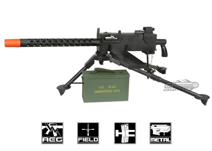 Interested in getting an airsoft minigun. The brand new Viva Arms M1919 