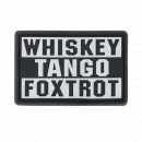 Condor Outdoor Whiskey Foxtrot PVC Patch (Graphite)