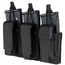 Condor Outdoor GEN2 Triple Kangaroo Mag Pouch (Black)