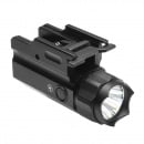NcSTAR 3W 150 Lumen Led Flashlight Quick Release Mount w/ Strobe (Black)