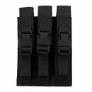 VISM MOLLE Hicap Pistol Triple Magazine Pouch (Black)