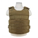 VISM Plate Carrier w/ Hard Armor Pockets (Tan/2XL+)