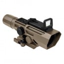 VISM ADO 3-9X42 Scope w/ Integrated Red Dot (Tan)