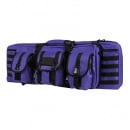 VISM 36" Double Carbine Case (Black/Purple)