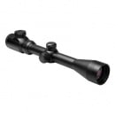 NcSTAR Shooter I Gen II Series 3-9X40 Black Scope/Red & Green Ill. (Green) Lens/Weaver Rings