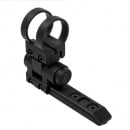 VISM Keymod 1" Flashlight/Laser Extended Modullar Ring Mount (Black)