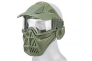 CYMA Full Face Mask w/ Visor (OD Green)