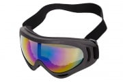 Lancer Tactical Blue/Purple Lens Shooting Safety Glasses (Black)