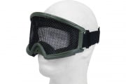 Emerson Industries Tactical Gear Steel Mesh Goggles w/ Visor (OD Green)
