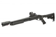 JAG Arms Scattergun TS Gas Airsoft Shotgun Field Ready Combo (Black)