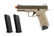 CSI Orion GBB Airsoft Pistol Magazine Combo (Tan & Bronze)