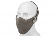 Lancer Tactical Neoprene Hard Foam Lower Face Mask (Gray)