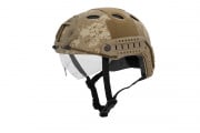 Lancer Tactical PJ Type Basic Version Helmet w/ Retractable Visor (Desert Digital)