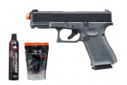 Elite Force Limited Edition Glock 19 Gen 5 Gas Blowback Airsoft BB's & Gas Combo (Exclusive Tungsten Grey)