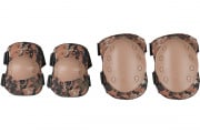 Tactical Elbow and Knee Pads Set (Woodland Digital)