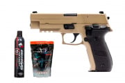 Raven Airsoft R226 GBB Airsoft Pistol Starter Package (Tan)