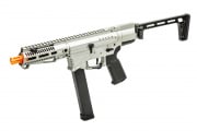 Zion Arms R&D Precision PW9 9mm Airsoft AEG Pistol Caliber Carbine w/ PDW Stock (Gray)