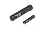 5KU SOCOM556AR 7.25" QD Airsoft Mock Suppressor w/ CCW Flash Hider (Black/Type A)