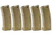 Elite Force Amoeba AM4 Hi Capacity Magazine 5 Pack (Tan)