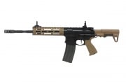 G&G Combat Machine CM16 E Raider L 2.0 Carbine AEG Airsoft Rifle (Black/Tan)