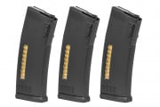 KWA MS120C 2.5 Adjustable ERG M4 120 rd. AEG Mid Capacity Magazine (Black/3 Pack)