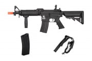 Combat Load Package #1 ft. Lancer Tactical Gen 2 M4 MK18 AEG Airsoft Rifle (Black)