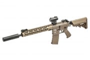 Classic Army Skirmish ECS KM12 M4 Carbine AEG Airsoft Rifle Field Ready Combo V5 (Dark Earth)