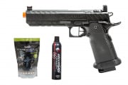 Gassed Up Player Package #36 ft. Echo 1 CYCLOPS Gas Blowback Airsoft Pistol (Black)