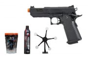 Texas Star Challenge Package #3 Ft. JAG Arms 4.3 GMX 3B Gas Blow Back Airsoft Pistol (Black)