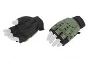 Tac 9 AC-223XS Paintball Glove Half Finger (OD Green/XS)