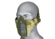 WoSporT Steel Mesh Nylon Lower Face Mask (ATACS-FG)