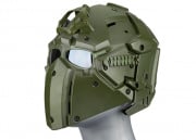 WoSporT Tactical Helmet w/ NVG & Transfer Base (OD Green)