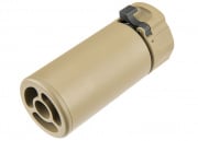 Atlas Custom Works Full Metal Socom QD Barrel Extension w/ Flash Hider Mini (Tan)