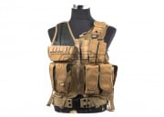 Defcon 600 Denier Tactical Crossdraw Vest (Tan)