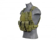 Lancer Tactical MOLLE Plate Carrier Vest (OD Green)