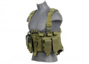 Lancer Tactical M4 Chest Rig MOLLE (OD Green)