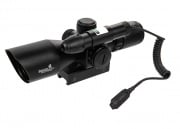 Lancer Tactical 2.5-10X40 EG Red & Green Dual Illuminated Scope w/ Green Laser