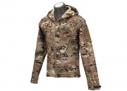 Lancer Tactical Airsoft Softshell BDU Jacket (Camo/XL)