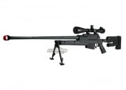 Ares PGM Bolt Action Sniper Gas Airsoft Rifle (Black)